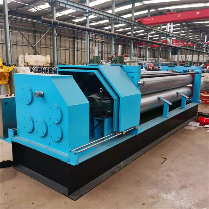 3.2 Meter/4meters/6meters Horizontal Barrel Corrugated Roofing Tile Sheet Roll Forming Machine